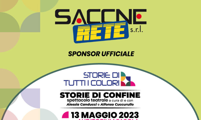 SACCNE RETE Sponsor spettacolo teatrale – Storie di Tutti i colori